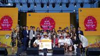 Indonesia juara pertama di Festival Itaewon 2022 berkat parade budaya, kebaya dan batik. (KBRI Seoul)