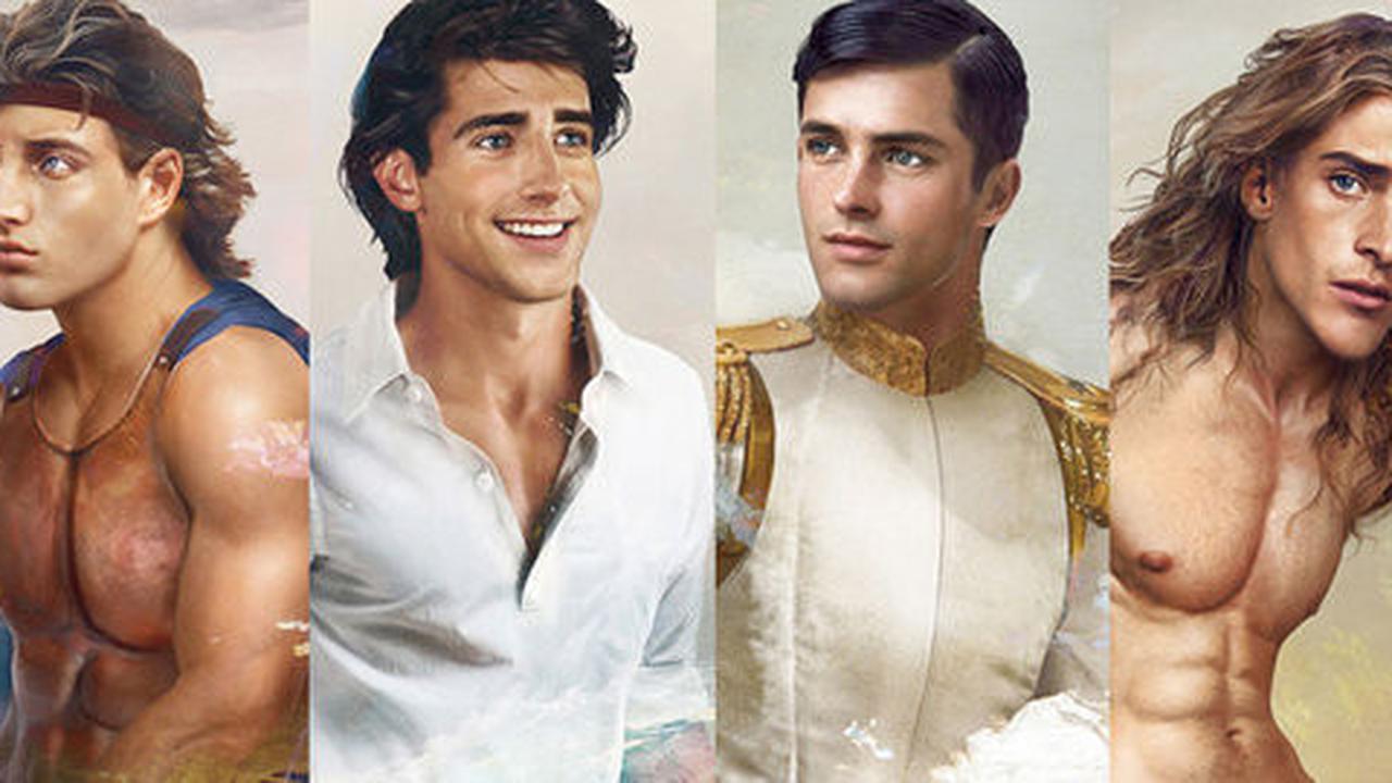 Gantengnya pangeran-pangeran Disney yang menjelma ke dunia nyata