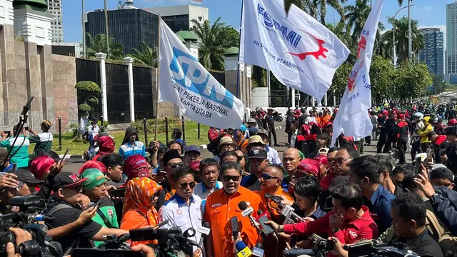 Presiden Konfederasi Serikat Pekerja Indonesia (KSPI), Said Iqbal