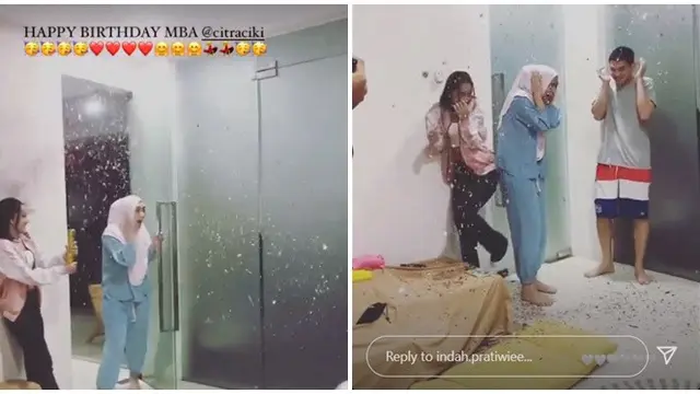 6 Potret Ultah Citra Kirana ke-28, Tahun Ketiga dapat Kejutan dari Suami