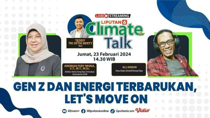 Gen Z dan Energi Terbarukan, Let's Move On