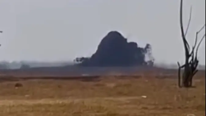 Semburan Lumpur Muncul di Oro-oro Kesongo Blora, Tingginya Capai 15 Meter