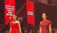 Pesona Jennifer Bachdim dan Patricia Gouw di Runway Jakarta Fashion Week 2027, Kompak bak Kakak Adik
