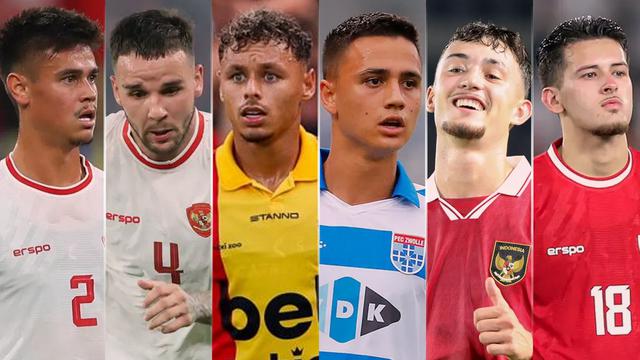 Kolase Pemain Timnas Indonesia di Eredivisie - Liga Belanda
