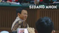 Sidang perdana Ahok di Pengadilan Negeri Jakarta Utara.