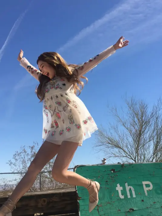 "Untuk menikah pasti ada keinginan, kalau untuk merencanakannya sepertinya belum ada," ujar Jessica. (Instagram/Bintang.com)