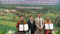 Bappenas menggelar penandatanganan Memorandum of Understanding (MoU) antara PT Indonesia Mecca Tower dengan PT Bayarind Artha Internusa (Bayarind).