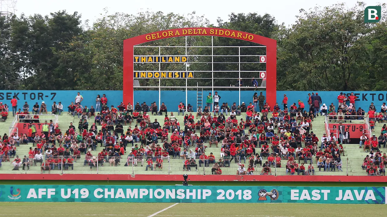 Penonton Timnas Indonesia U-19 di Piala AFF U-19 2018