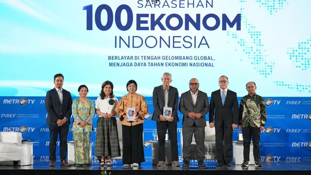Sarasehan 100 Ekonom Indonesia “Berlayar di Tengah Gelombang Global, Menjaga Daya Tahan Ekonomi Nasional" di Jakarta (3/9/2026). (Foto: Bank Indonesia)