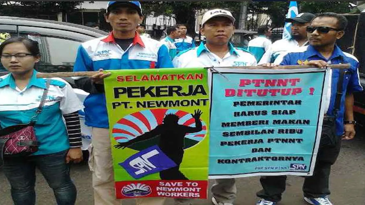 Pekerja Newmont