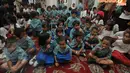 Mereka berkumpul di ballroom Balai Kota dan langsung diterima Gubernur DKI Jakarta Joko Widodo, Selasa (22/4/14). (Liputan6.com/Herman Zakharia)