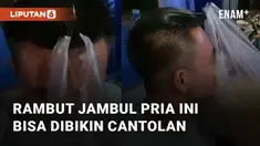 Model gaya rambut jambul pria ini bukan sekedar jambul