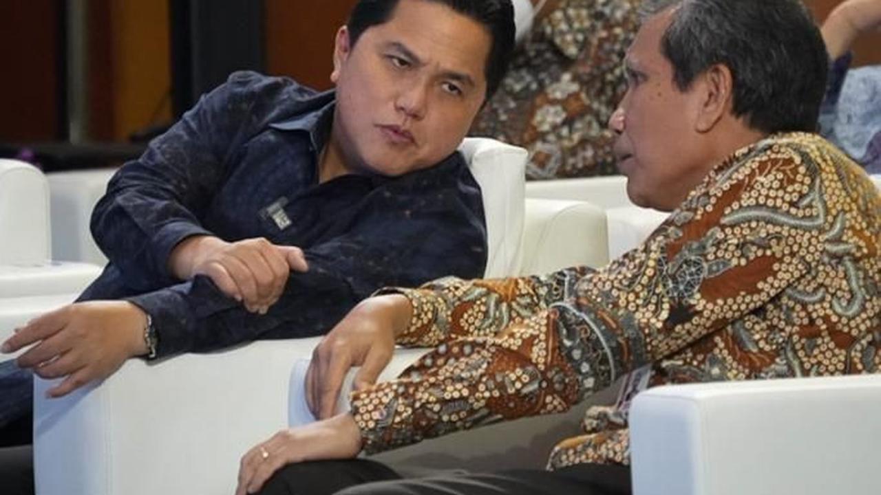 Menteri BUMN Erick Thohir mengumpulkan 42 direksi dari lembaga-lembaga dana pensiun (Dapen) di lingungan BUMN. (Dok Kementerian BUMN)