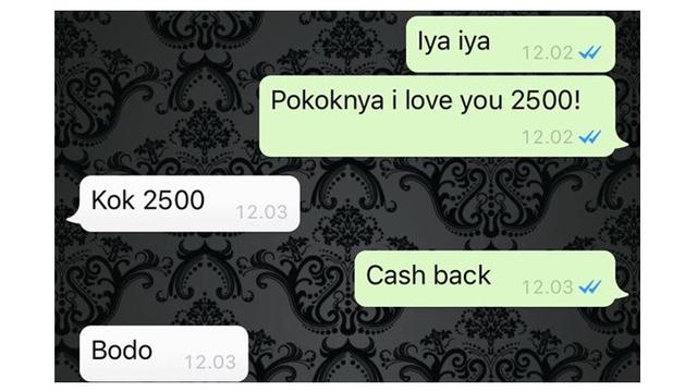 Gombalan I Love 3000 Bukannya Romantis Malah Bikin Ngakak