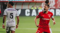 FC Twente meraih kemenangan 3-2 atas&nbsp;Go Ahead Eagles pada laga pekan ke-14 Eredivisie Belanda di&nbsp;De Grolsch Veste, Minggu (1/12/2024) malam WIB. (dok. FC Twente)