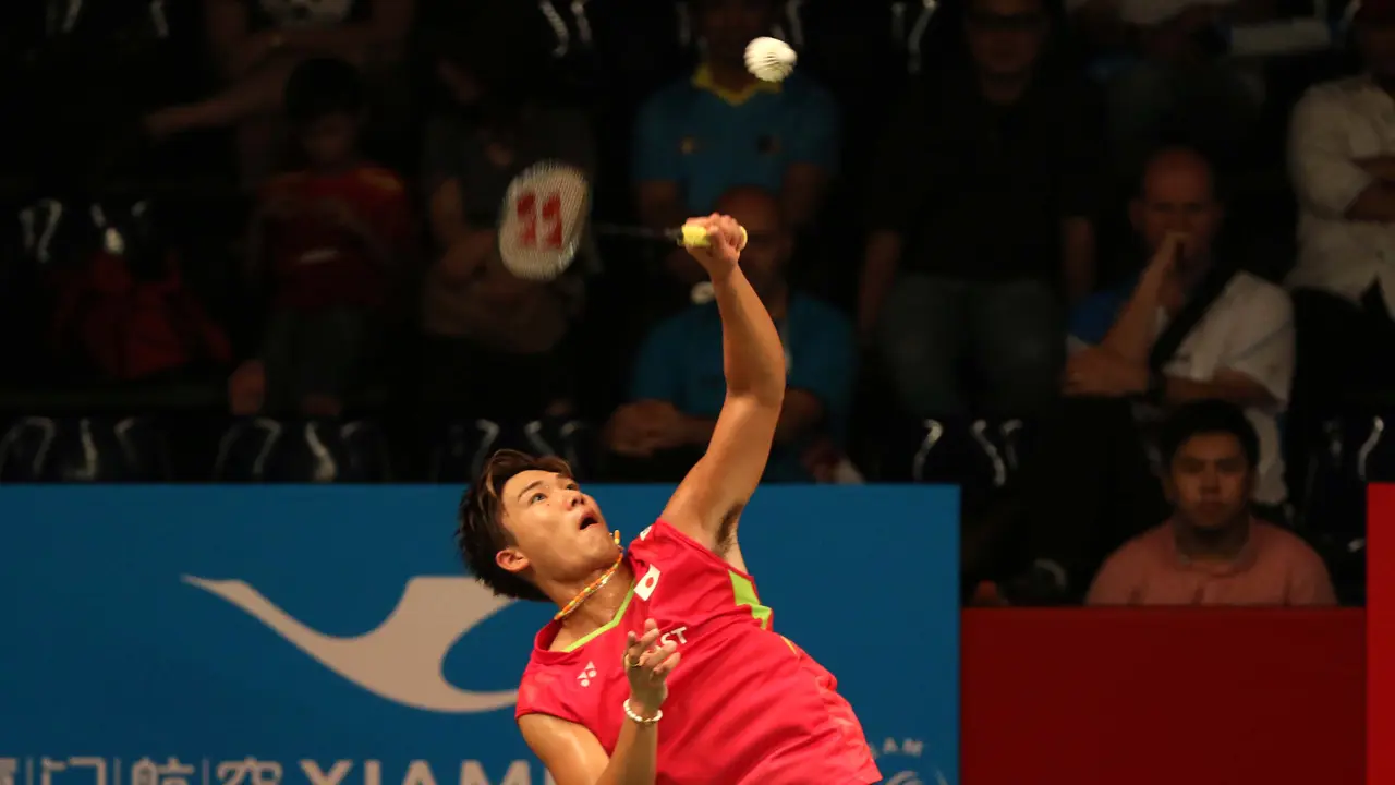Kento Momota_(Bola.com/Arief Bagus)