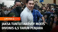 Terdakwa dugaan korupsi pengelolaan tata niaga komoditas timah di wilayah izin usaha pertambangan PT Timah, Harvey Moeis dijatuhi hukuman 6,5 tahun penjara oleh Majelis Hakim Pengadilan Tindak Pidana Korupsi dan Pengadilan Negeri Jakarta Pusat, Senin...