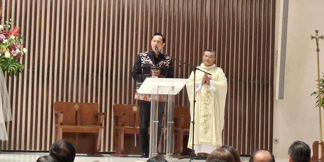 Pesan AHY di Hadapan Jemaat Misa Perayaan Paskah, Tetap Waspada Sikapi Gejolak Konflik Timur Tengah