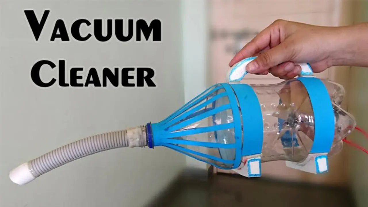 Cara Mudah Membuat Vacuum Cleaner dari Botol Bekas 