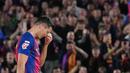 Striker berusia 37 tahun itu pertama kali bergabung dengan Barcelona pada tahun 2022 silam. Pada saat itu ia direkrut dari Bayern Munchen dengan status bebas transfer. (AP Photo/Joan Mateu Parra)