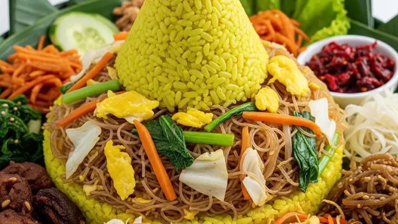 Resep Bikin Tumpeng dan Apa Saja Topingnya, Ini Daftarnya