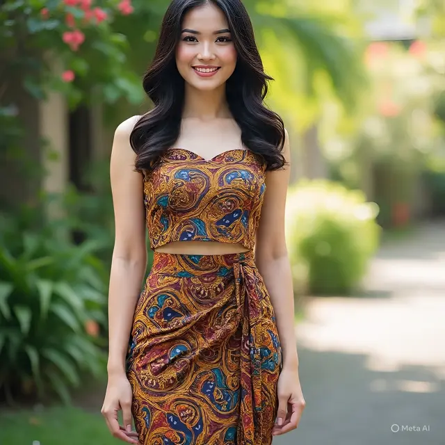 Model Baju Batik Atasan dan Bawahan Terbaru