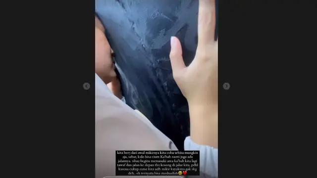 Aaliyah Massaid dan Reza Artamevia Rasakan Keajaiban Saat Ibadah Umrah, Berkesempatan Cium Ka'bah