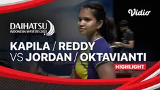 Berita Video, Hasil Pertandingan Indonesia Masters 2021 antara Praveen Jordan / Melati Daeva Vs Dhruv Kapila / Reddy N. Sikki pada Rabu (17/11/2021)