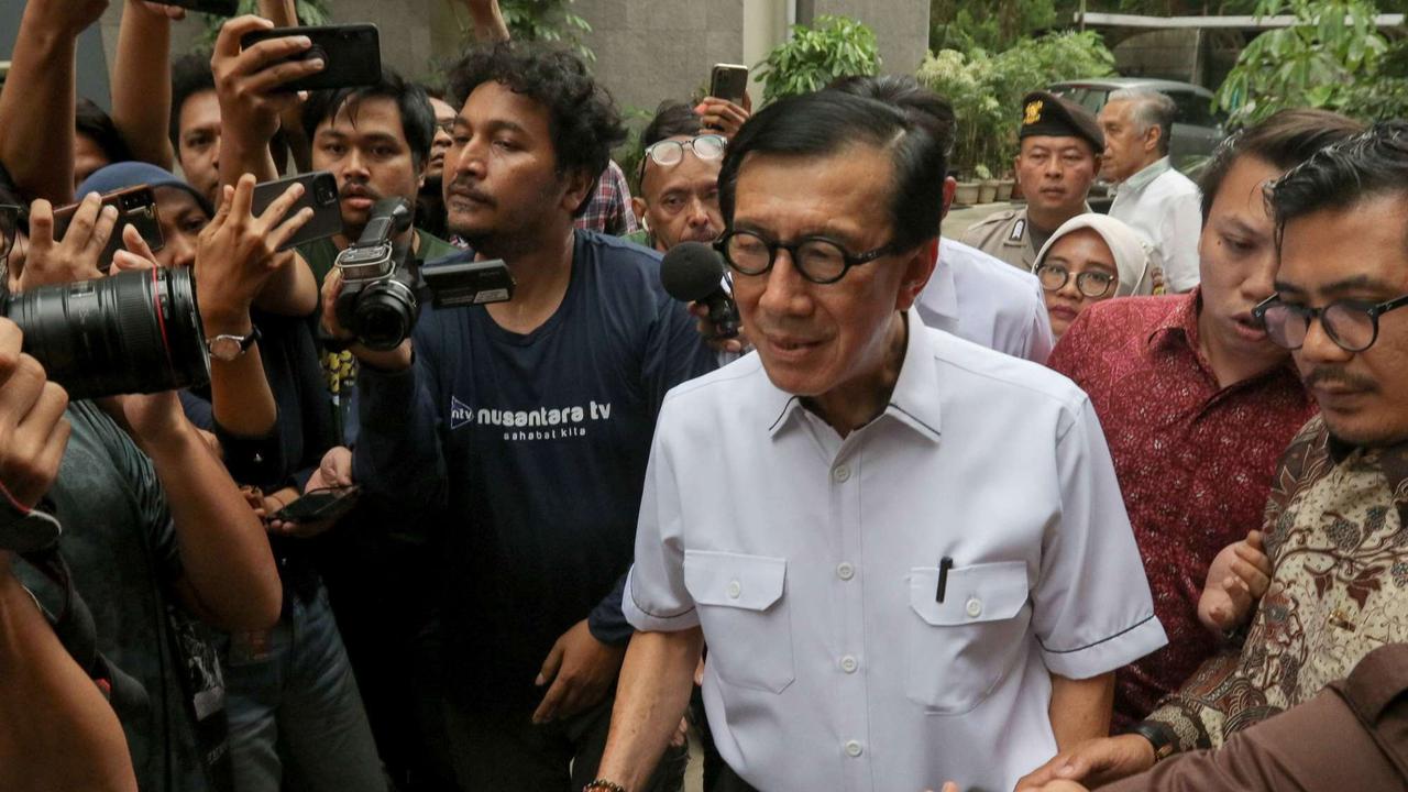 Yasonna Laoly usai diperiksa KPK terkait kasus Harun Masiku