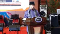 Menteri Pariwisata Arief Yahya saat acara The Inaugural Report of Indonesia Muslim Travel Index (IMTI) (Liputan6.com/Komarudin)