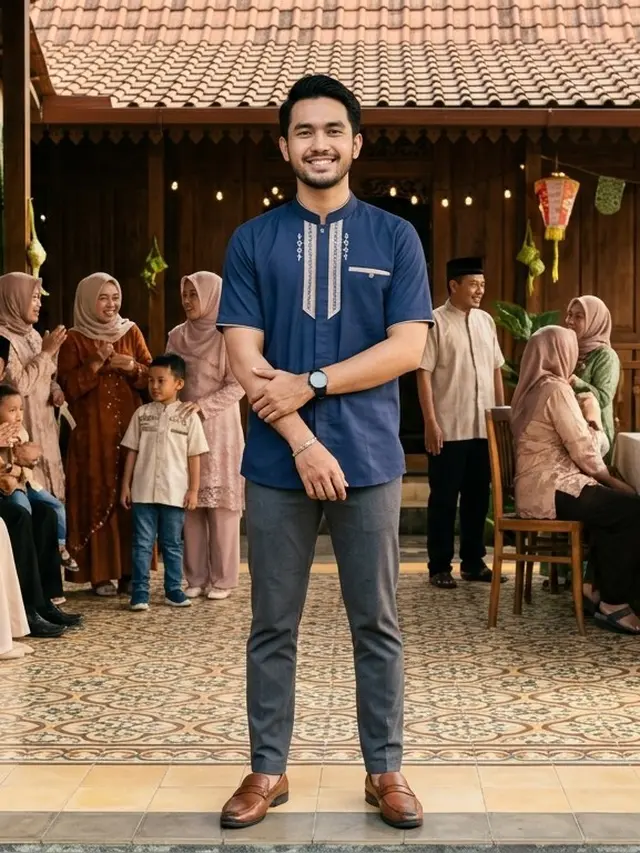 Baju Buat Lebaran Model Sekarang (Foto: Gemini AI)