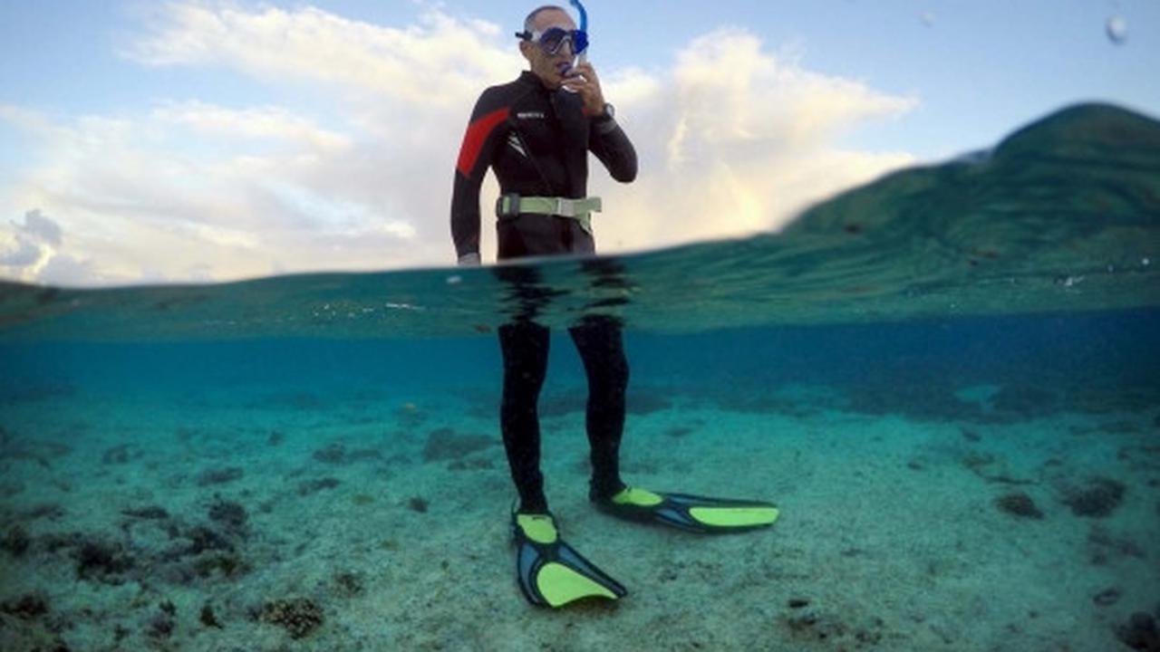 Melihat ribuan terumbu karang rusak parah di laut Queensland