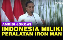 VIDEO: Waspada Bencana, Jokowi Berambisi RI Punya Alat Canggih Bak Iron Man