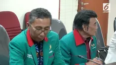 Ketua Partai Idaman, Rhoma Irama beserta jajarannya mengunjungi Bawaslu terkait kegagalan partainya lolos verifikasi pemilu 2019.