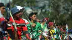 Sejumlah peserta bersiap untuk membidik sasaran saat eksibisi nomor Barebow dalam Seleksi Nasional (Seleknas) Pengurus Besar Persatuan Panahan Indonesia (PB Perpani) di Lapangan Panahan, Gelora Bung Karno, Senayan, Jakarta, Rabu (8/3/2023). Eksibisi Barebow tersebut bertujuan untuk mendorong agar divisi Barebow dapat masuk dalam agenda Pekan Olahraga Nasional (PON) 2024 di Provinsi Aceh dan Sumatera Utara. (Dok. PB Perpani)