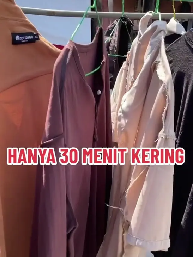 Pria di Semarang Berhasil Keringkan Jamuran Pakaian Hanya dalam Waktu 30 Menit