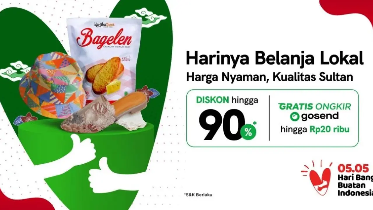 Dukung Hari Bangga Buatan Indonesia, Tokopedia Hadirkan 5 Penawaran Spesial! 