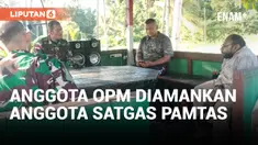 Mantan Sekjen OPM Diamankan Satgas Pamtas RI-PNG