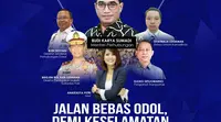 Kemenhub menggelar Webinar bertajuk “Jalan Bebas ODOL Demi Keselamatan” yang ditayangkan secara langsung melalui Youtube “Kementerian Perhubungan RI. Akan Hadir Menteri Perhubungan Budi Karya Sumadi sebagai keynote speaker.