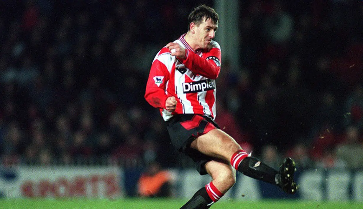Matt Le Tissier yang bermain untuk Southampton (1986-2002) berada di peringkat 2. (Premierleague.com)
