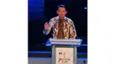 Pelaksana Tugas (Plt) Gubernur DKI Jakarta Basuki Tjahaja Purnama saat memberikan sambutan dalam pembukaan Jakarta Fair 2014, Senin (9/6/14). (Liputan6.com/Andrian M Tunay)
