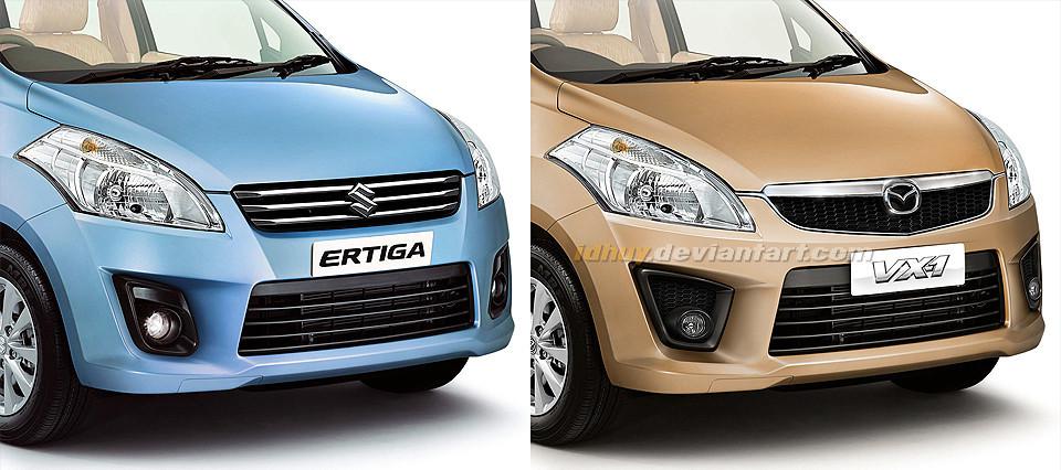 Suzuki Ertiga - Mazda VX-1
