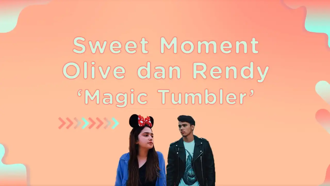 Momen Manis Olive dan Rendy Dalam Kompilasi Magic Tumbler. sumberfoto: SCTV