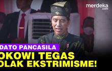 VIDEO: Keras! Jokowi Tolak Ekstrimisme di Pemilu 2024