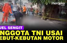 VIDEO: Cek-Cok Berlanjut Kebut-kebutan, Anggota TNI Terlibat Duel Penusukan