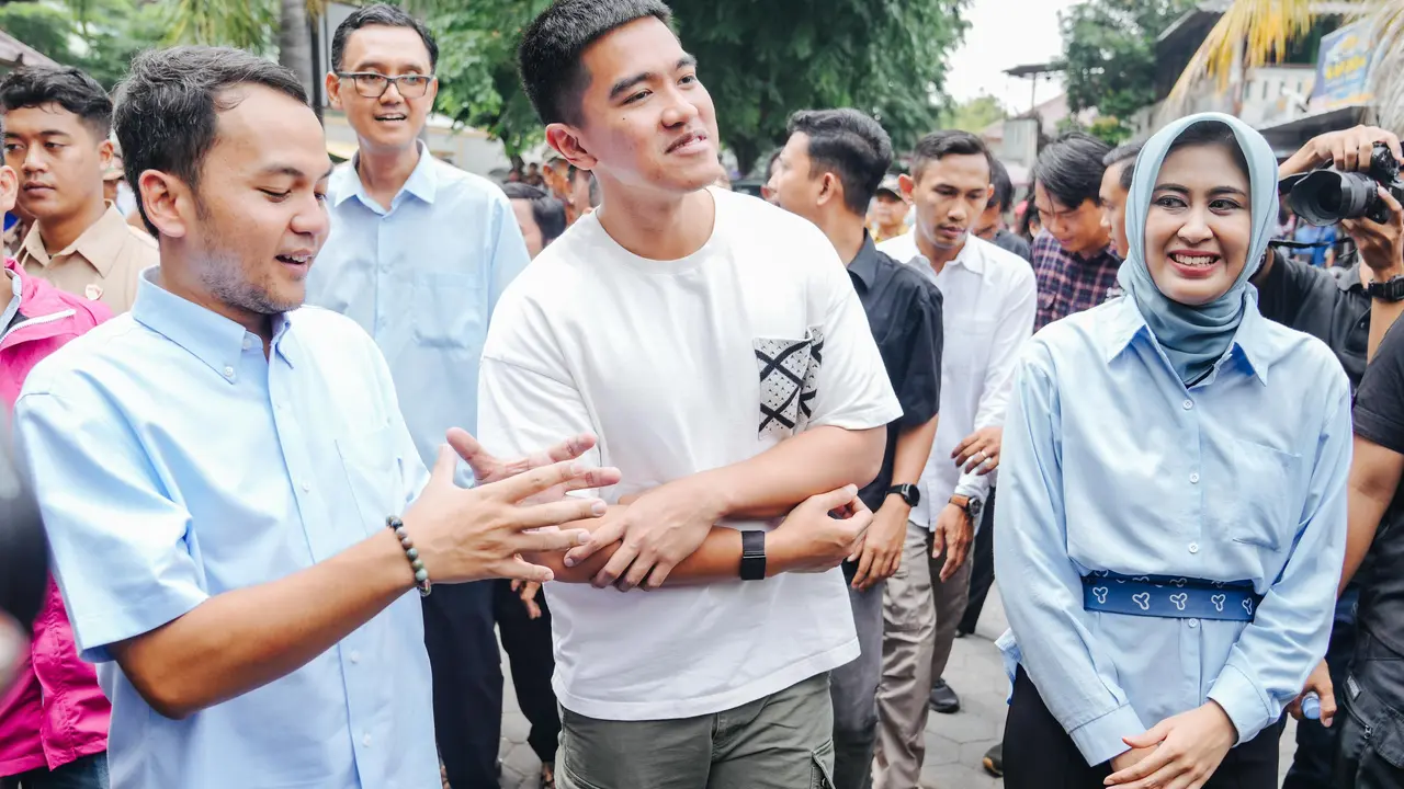 Ketua Umum Partai Solidaritas Indonesia (PSI) Kaesang Pangarep