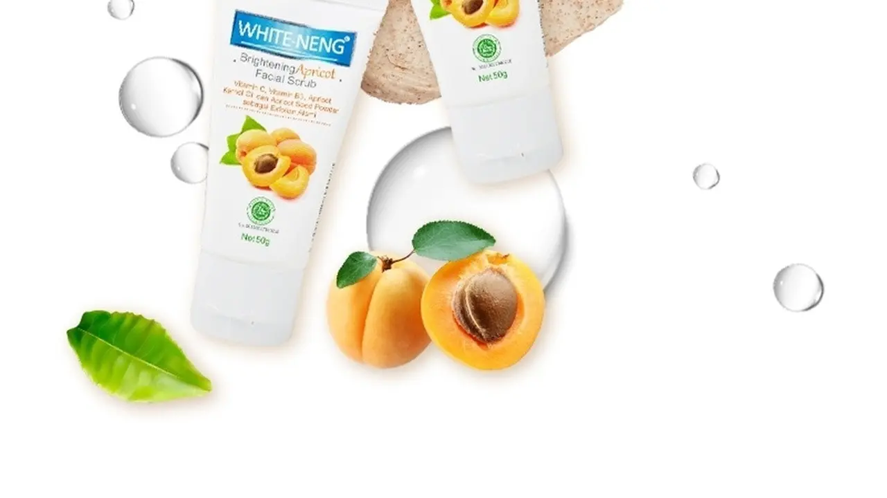 Peluncuran apricot scrub dari white-neng