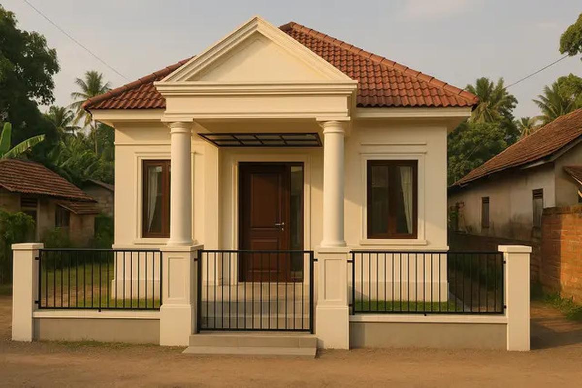 8 Desain Rumah Sederhana tapi Terlihat Mewah 2 Kamar di Kampung