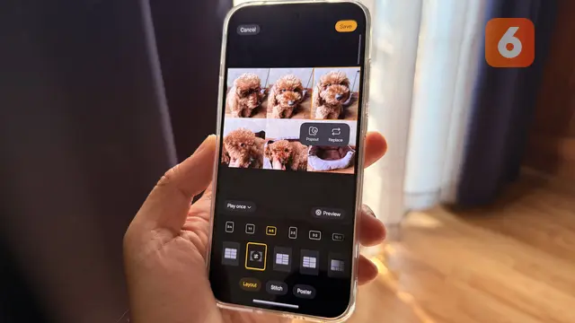 Fitur AI Pop Out 2.0 di Oppo Reno16 Pro 5G. Liputan6.com/Iskandar