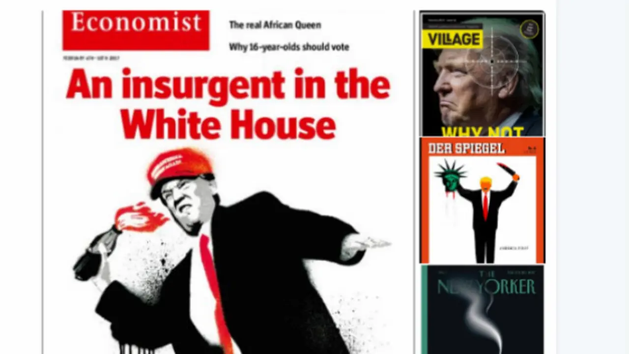 'Wajah' Kontroversial Trump Hiasi Berbagai Sampul Majalah 